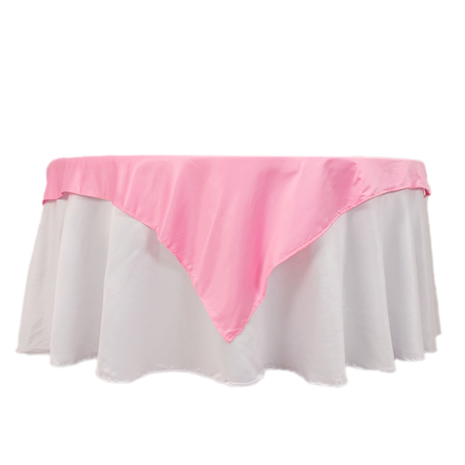 54"x54" Square Lamour Satin Tablecloths for a Wedding Party Decorations Supplies - Picture 94 of 135
