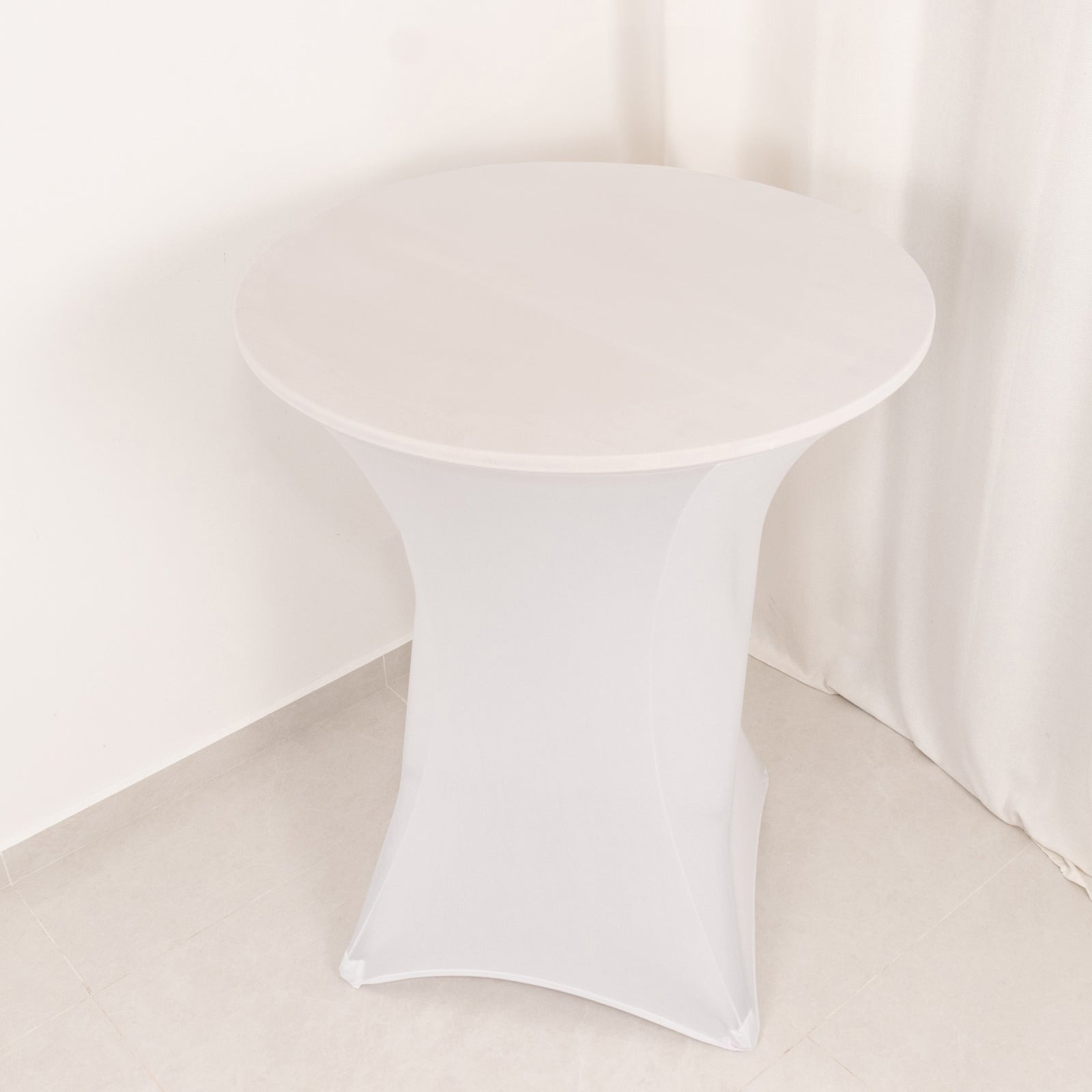 36" Elegant Spandex Cocktail Table Cover High Top Style Tablecloths Wedding - Picture 145 of 147