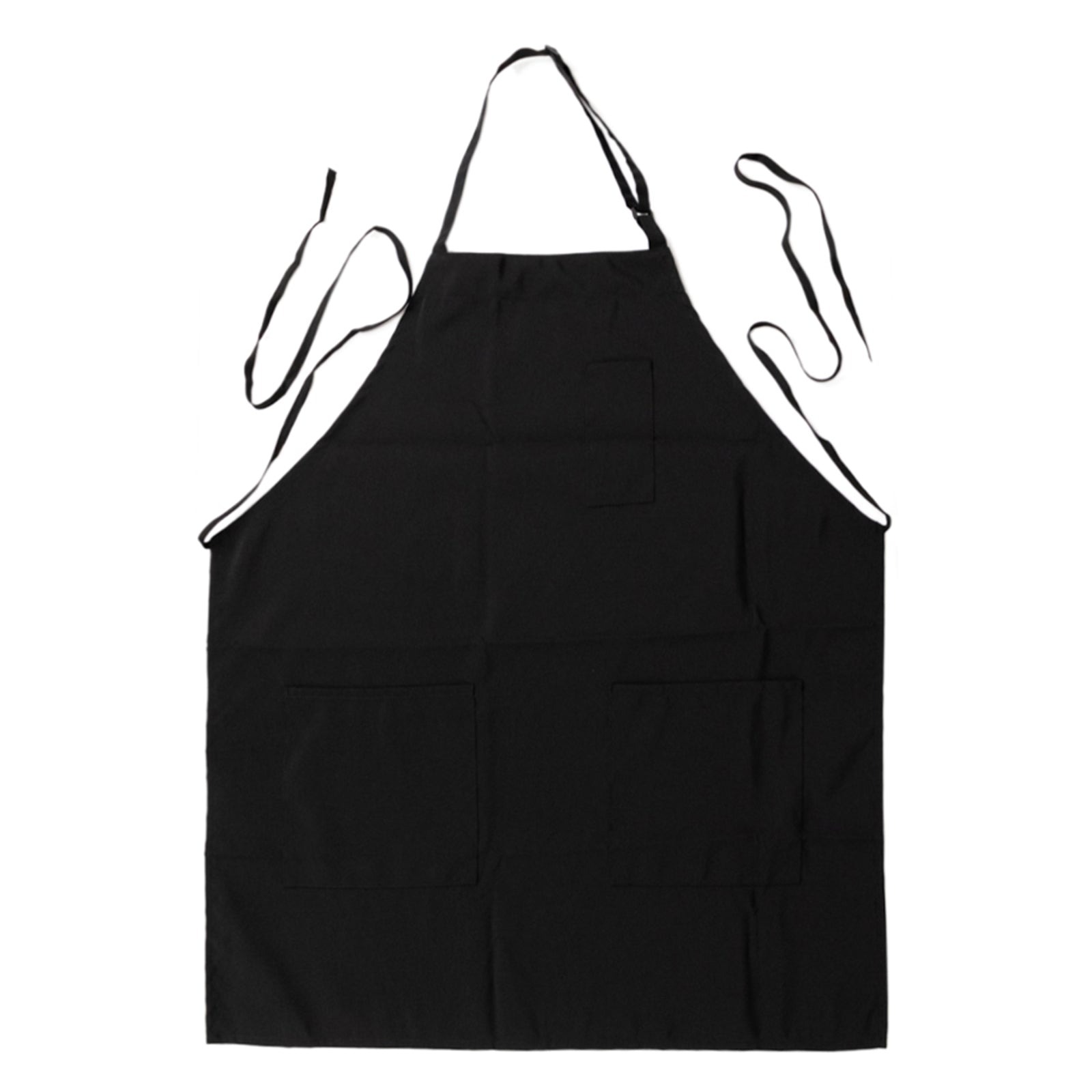 Premium Polyester Kitchen Chef Apron Adjustable Neck and Long Ties Home
