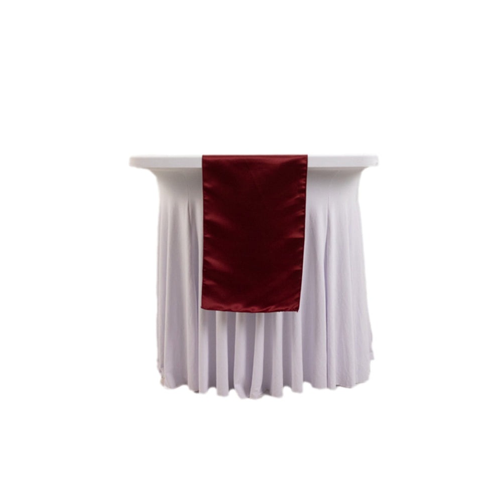 12" x 108" Satin Tischplatte Läufer glänzend Hochzeit Party Catering Dekorationen - Bild 34 von 170