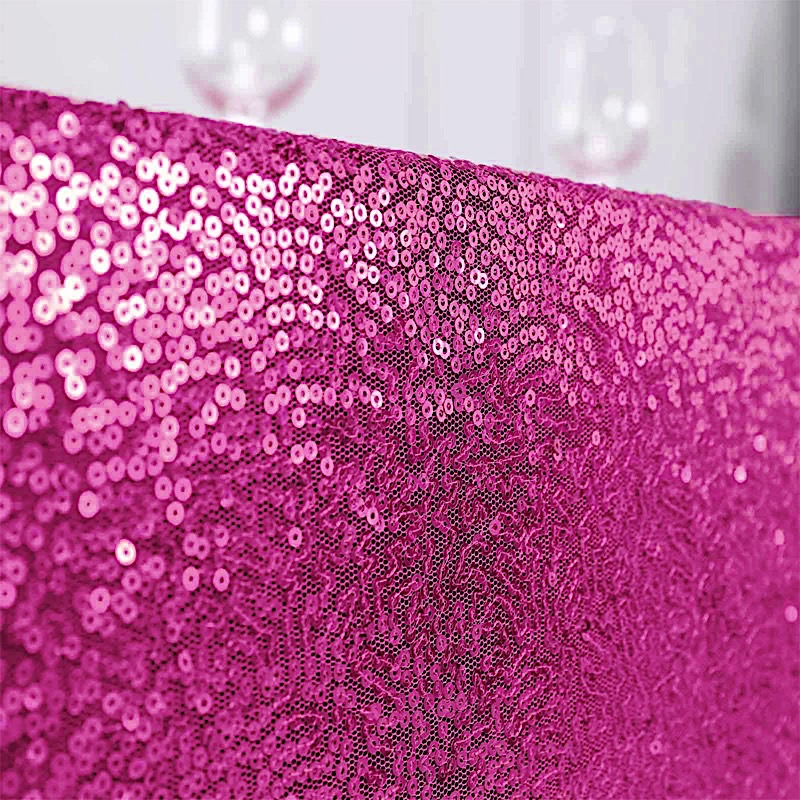 90" x 156" Sequin RECTANGULAR Tablecloth Dinner Wedding Linens Party Decorations - Picture 36 of 93