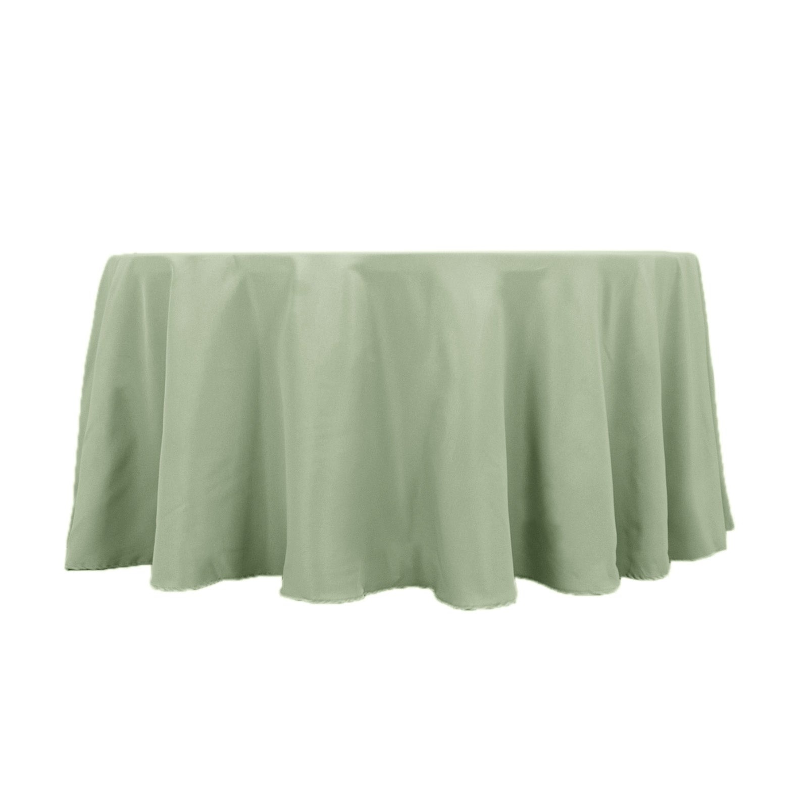 Round 120" Premium High Quality Polyester Tablecloth Wedding Party Table Linens - Picture 138 of 163