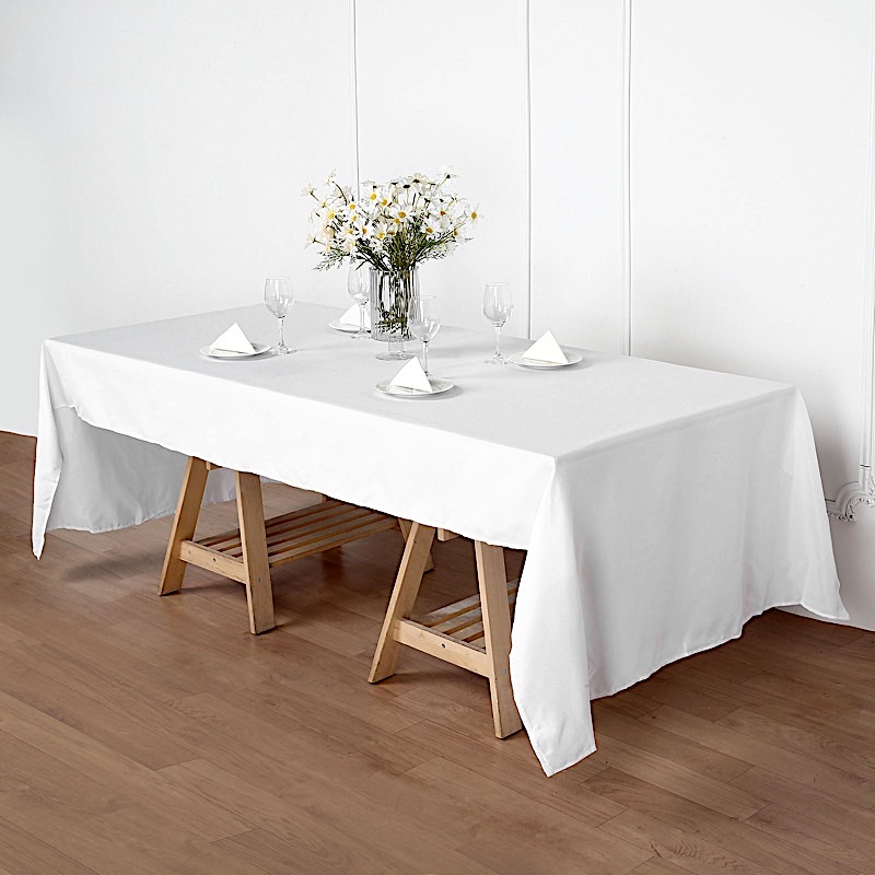 50x120" Polyester Rectangular Rectangle Tablecloth for a Wedding - 6 colors - Picture 26 of 30