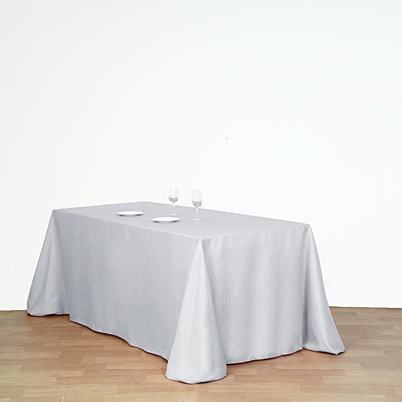 90"x132" Polyester Tablecloth Wedding Party Table Linens Events Dining Kitchen - Picture 220 of 272