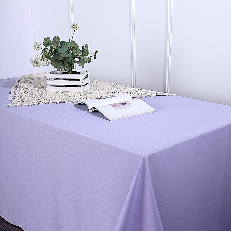 90x156-Inch RECTANGULAR Polyester Tablecloths Reception Catering Wedding Party - Picture 116 of 231
