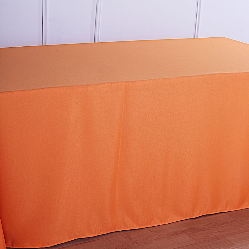 90x156-Inch RECTANGULAR Polyester Tablecloths Reception Catering Wedding Party - Picture 144 of 231