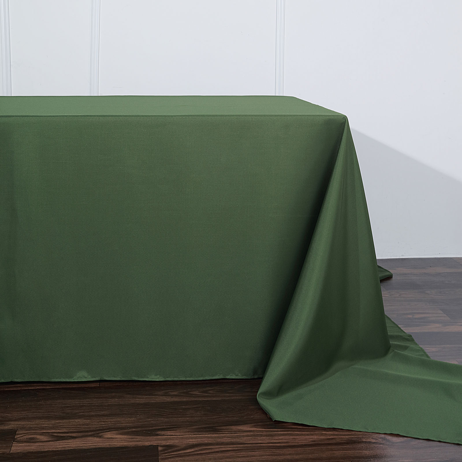 90x156-Inch RECTANGULAR Polyester Tablecloths Reception Catering Wedding Party - Picture 123 of 231