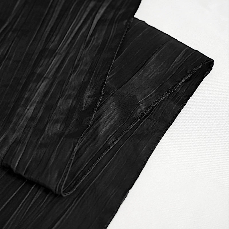 90x156-Inch Crinkle Accordion TAFFETA RECTANGLE TABLECLOTH Party Decorations - Picture 18 of 146