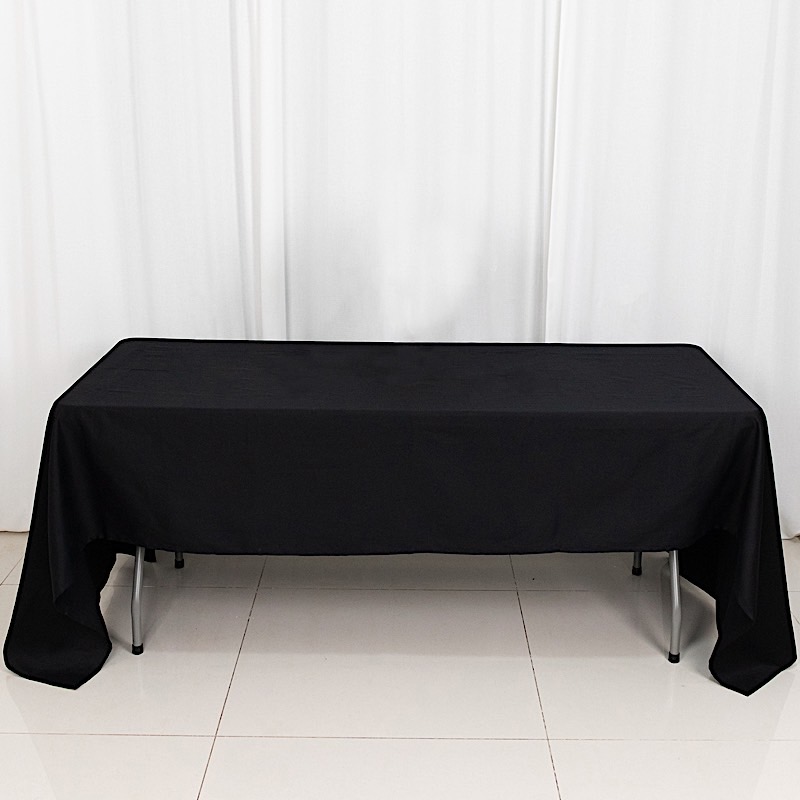 60" x 126" Rectangular 100% COTTON Wedding Tablecloth High Quality Dinner Linens - Picture 11 of 19