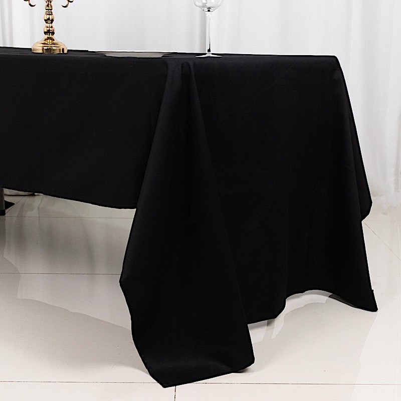 60" x 126" Rectangular 100% COTTON Wedding Tablecloth High Quality Dinner Linens - Picture 8 of 19