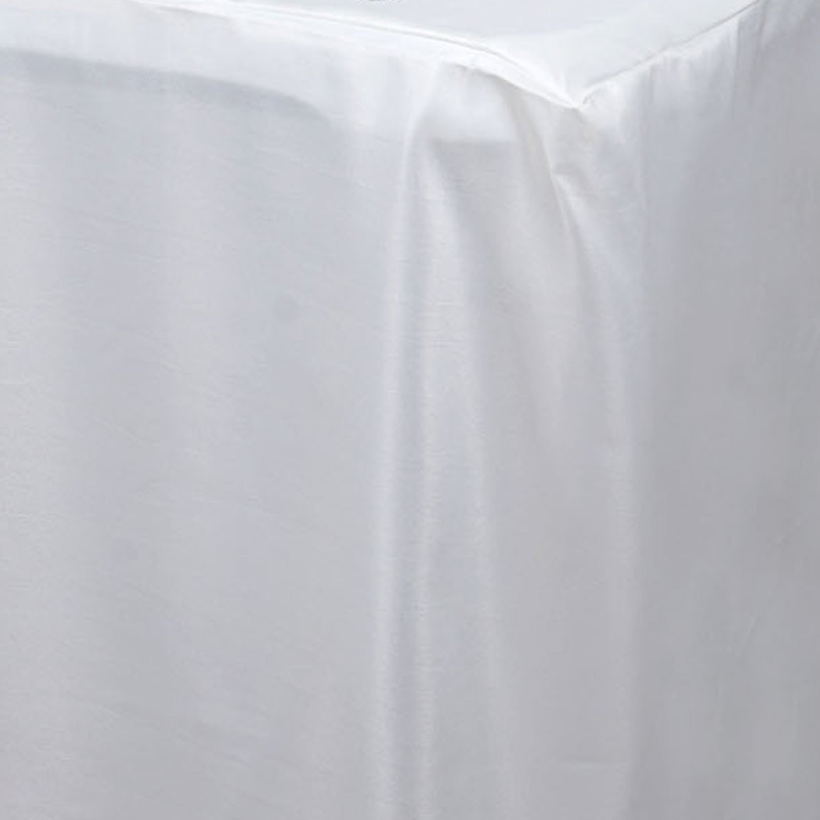 8 feet Fitted Polyester Tablecloths Wedding Party Catering Table Linens Home - 第 56/98 張圖片