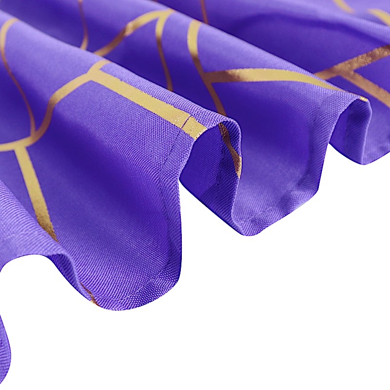 90"x132" Geometric Design Polyester Rectangle TABLECLOTH Party Event Decorations - Picture 40 of 74