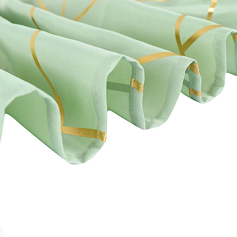 90"x132" Geometric Design Polyester Rectangle TABLECLOTH Party Event Decorations - Picture 55 of 74