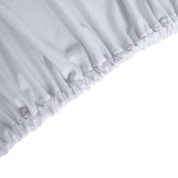 6 ft Fitted Spandex Rectangular Table Top Cover Wedding Party Events Decorations - Picture 19 of 19