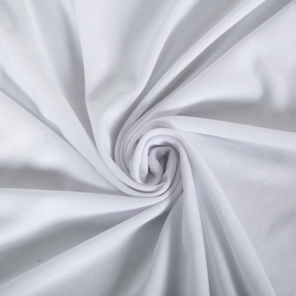 6 ft Fitted Spandex Rectangular Table Top Cover Wedding Party Events Decorations - Picture 18 of 19