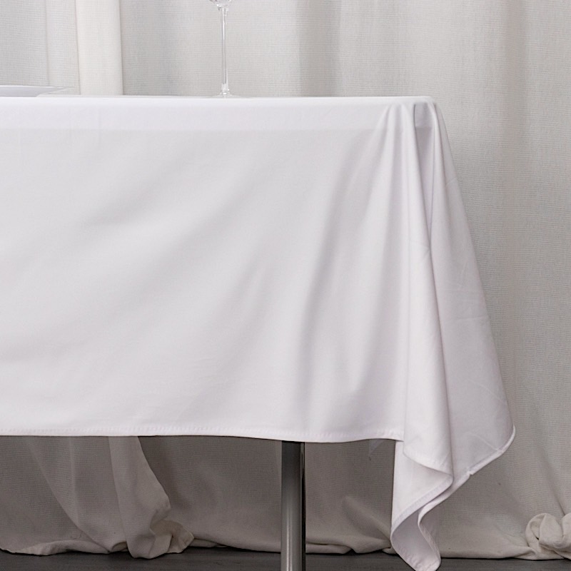 60" x 102" Scuba Polyester Rectangular Tablecloth Party Events Home Decorations