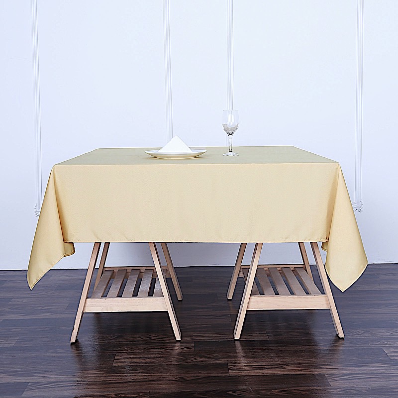 10 pcs 70 x 70" SQUARE POLYESTER Tablecloths Wedding Table Linens for Catering - Picture 51 of 268