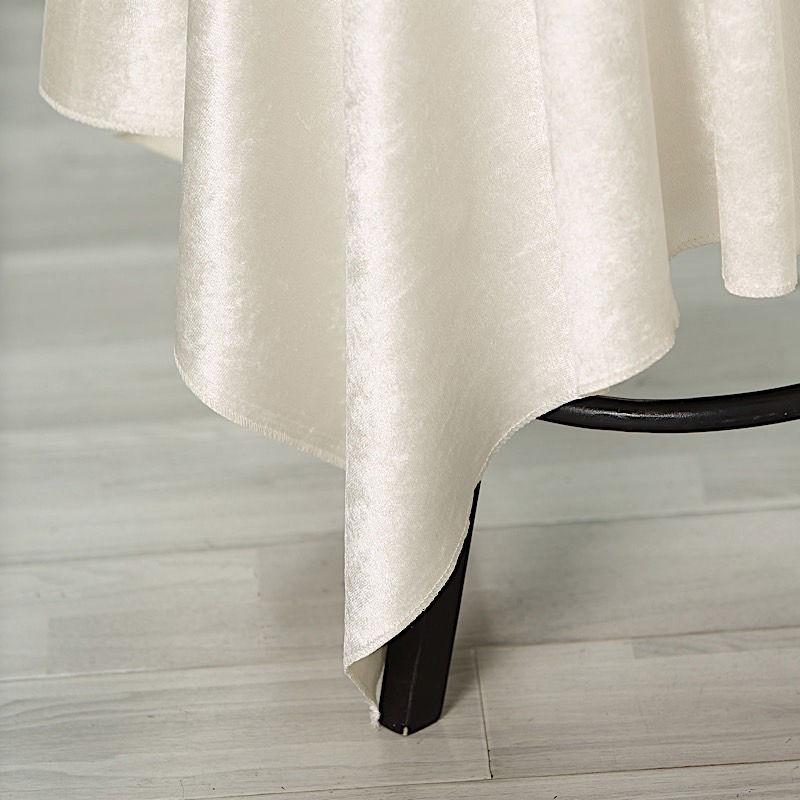 54x54-Inch Square Premium Velvet Table Overlay Wedding Home Decorations Supplies - Picture 36 of 66