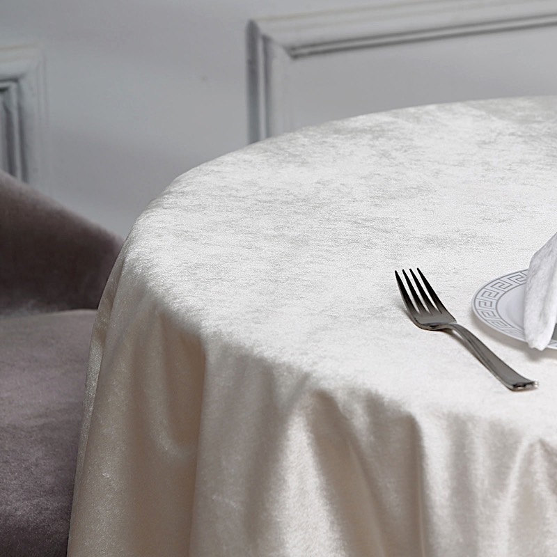 54x54-Inch Square Premium Velvet Table Overlay Wedding Home Decorations Supplies - Picture 34 of 66
