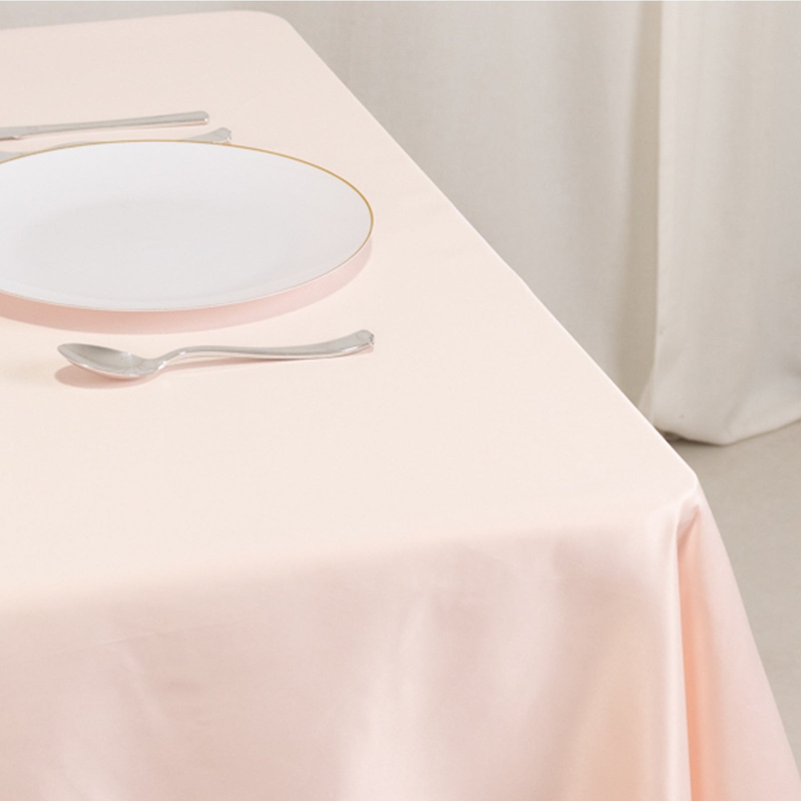 54"x54" Square Lamour Satin Tablecloths for a Wedding Party Decorations Supplies - Picture 21 of 135