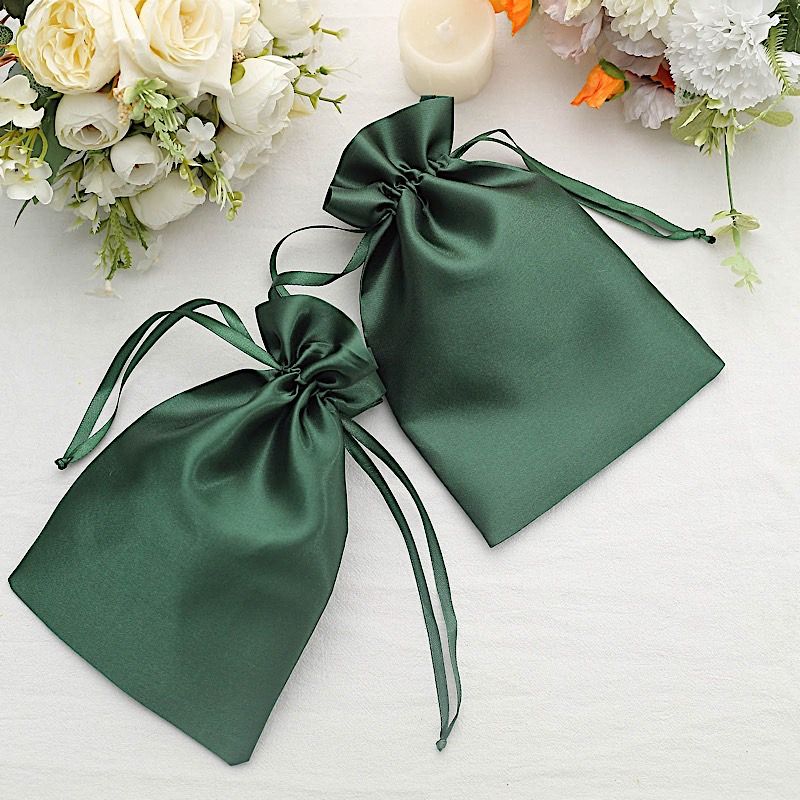 6x9" SATIN BAGS with Pull String Wedding Party Gift Favors Pouches Wholesale - Picture 54 of 81