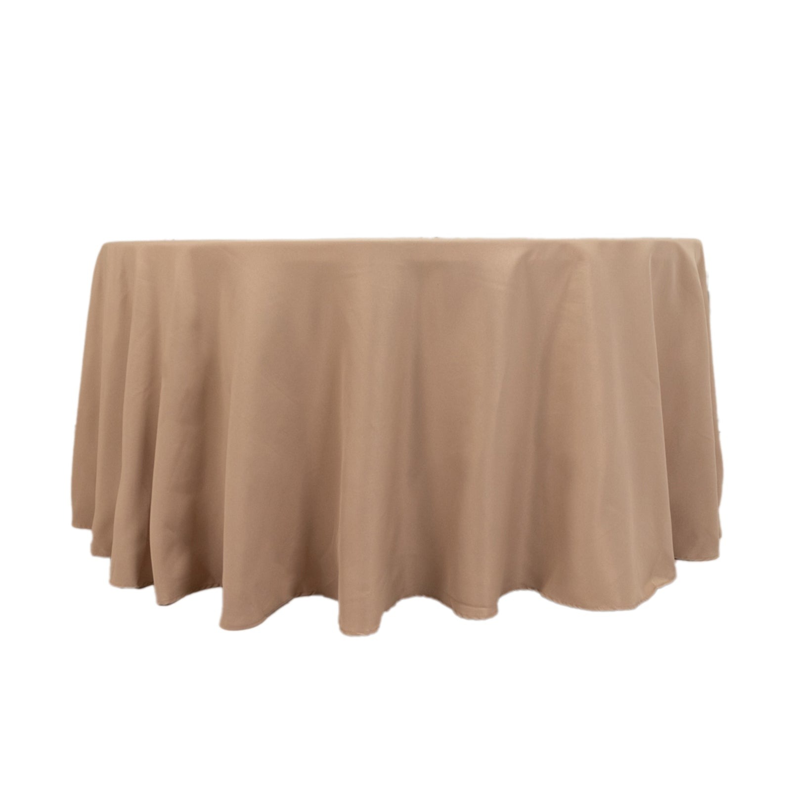 Round 120" Premium High Quality Polyester Tablecloth Wedding Party Table Linens - Picture 99 of 163