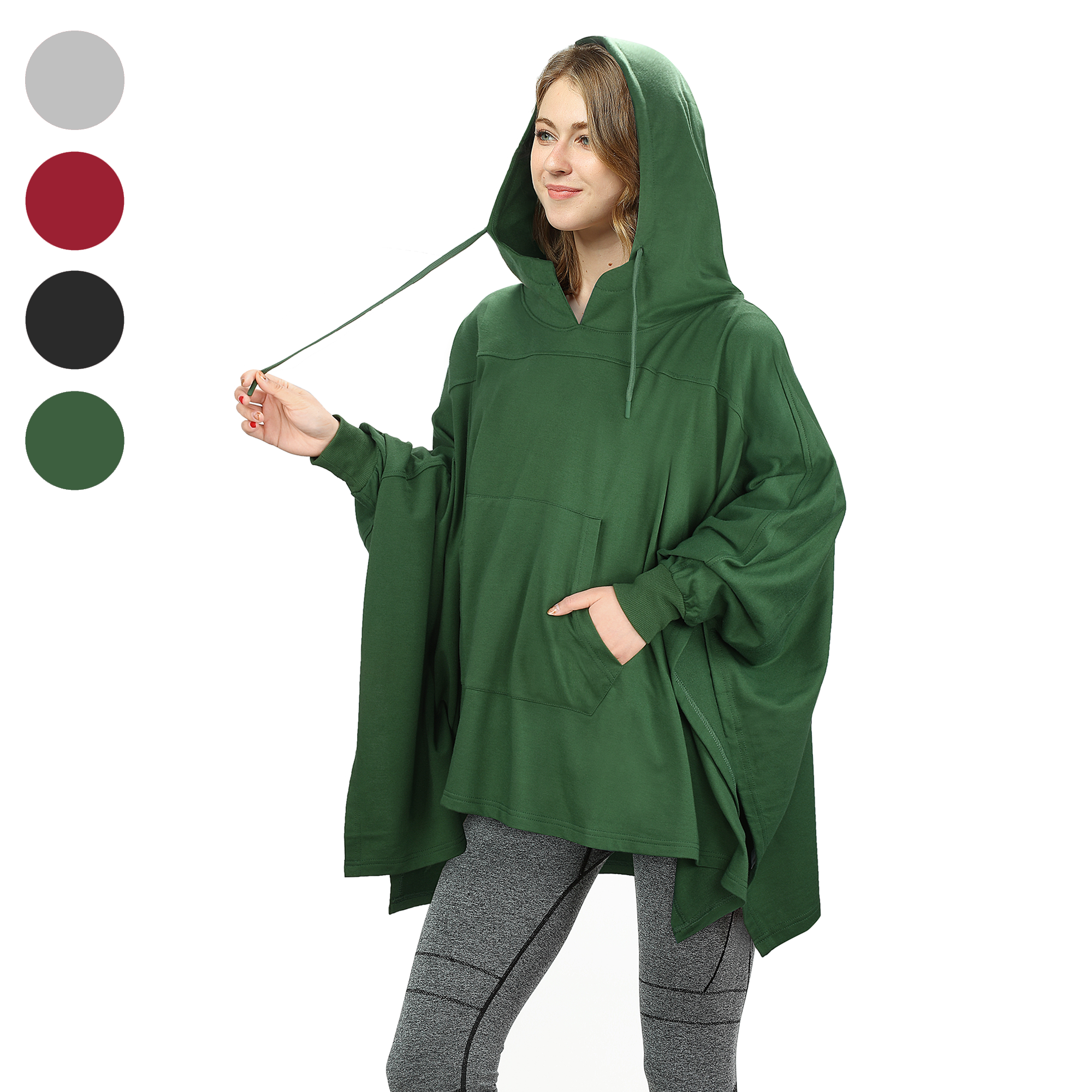 oversized hoodie poncho