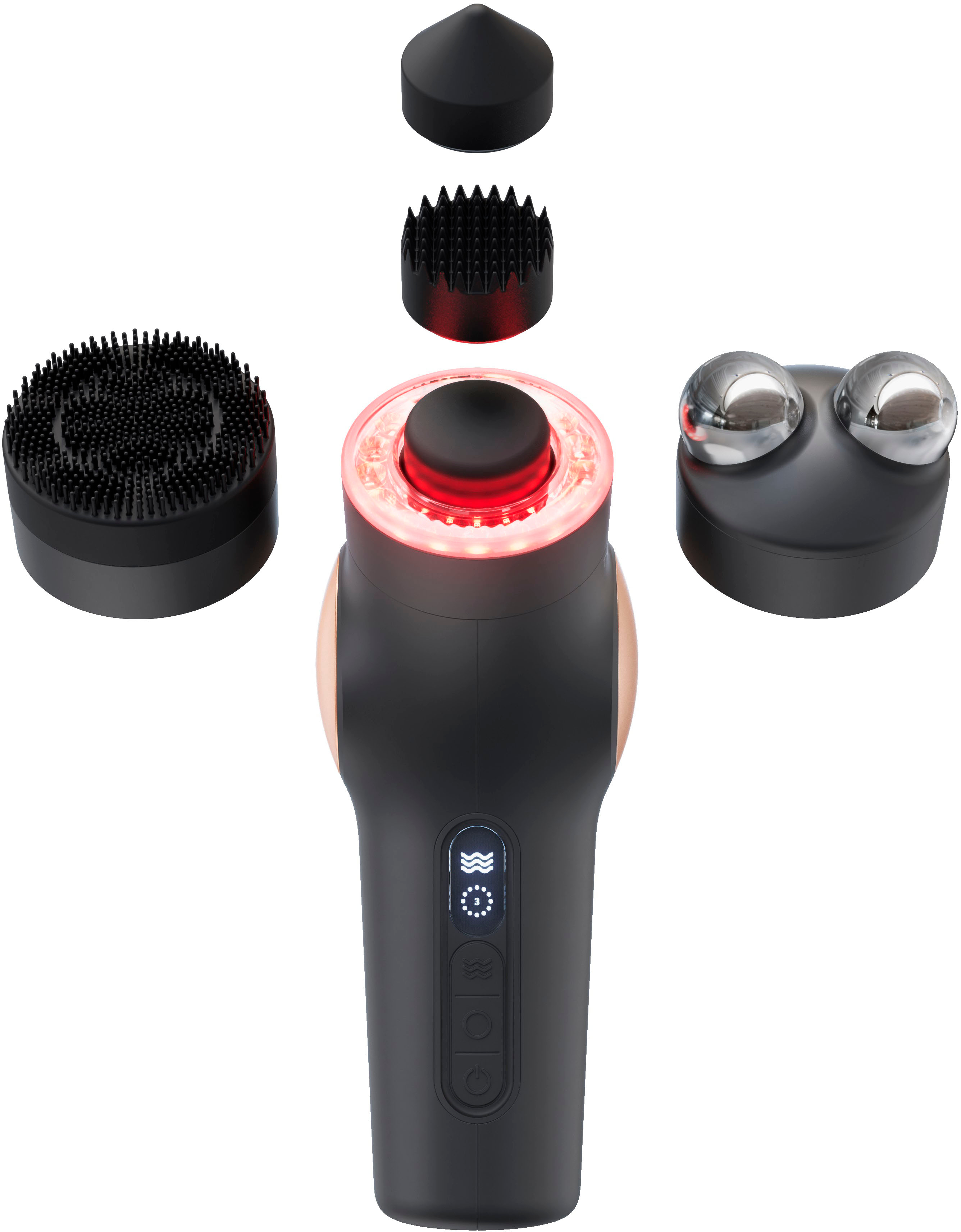 Therabody TheraFace PRO 6-in-1 Facial Health Device TF02224-01 Black