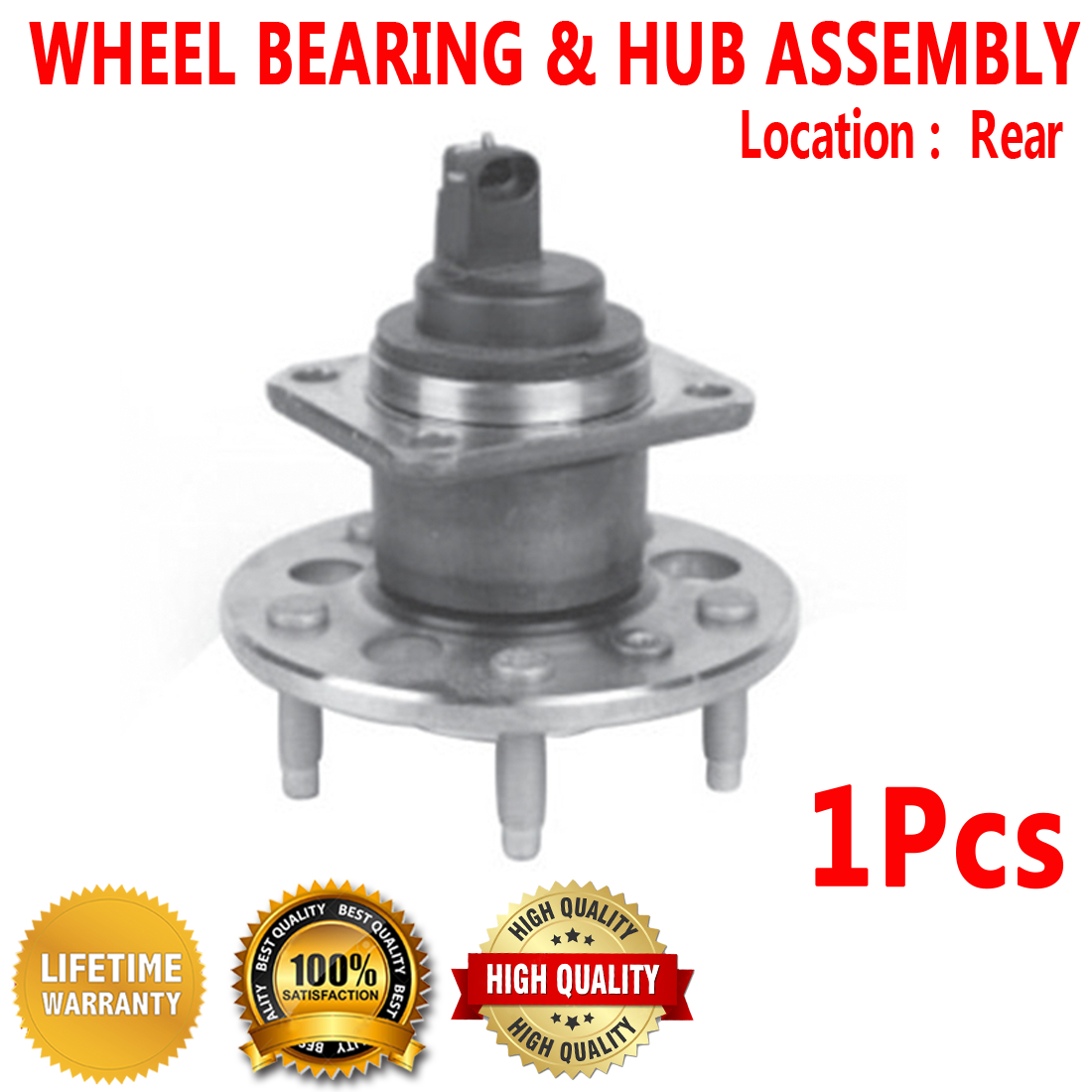 Premium Quality 512006x2 Pair Rear Wheel Hub /& Bearings Assy Lifetime Warranty