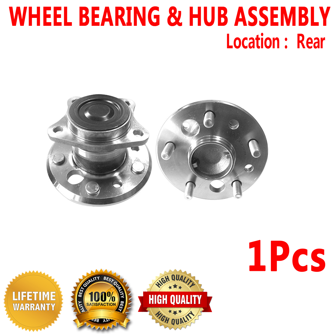 Note: FWD 2007 fits Toyota Camry Rear Left Wheel Bearing and Hub Assembly One Bearing Included with Two Years Warranty