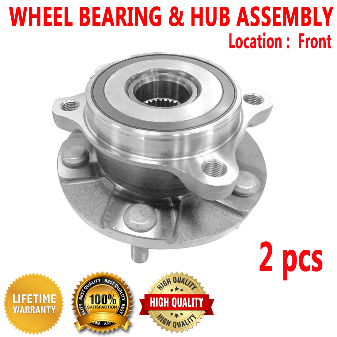 VW Jetta 2006-2011 Front Wheel ABS Hub Bearing