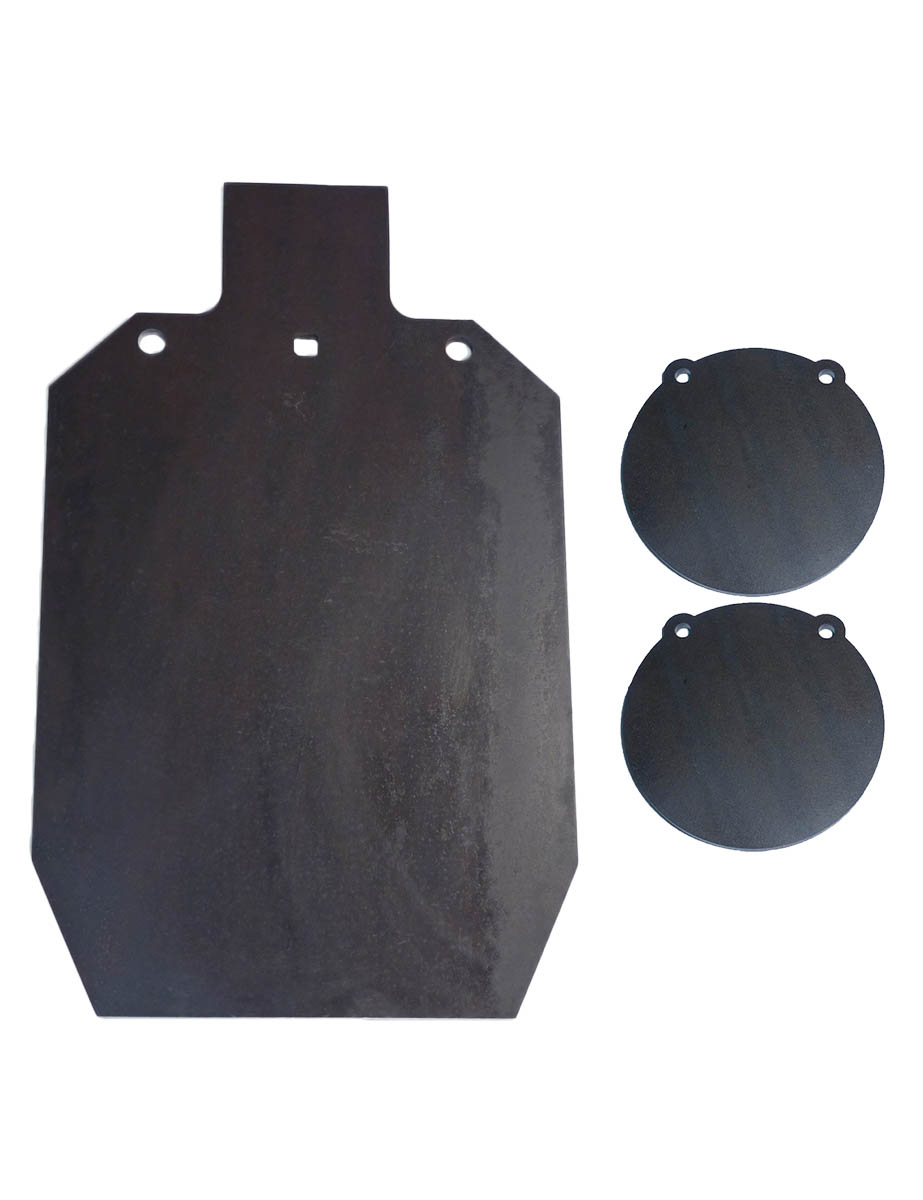 AR500 Steel Targets 3/8" Shooting Target Gong Laser Cut Tactical