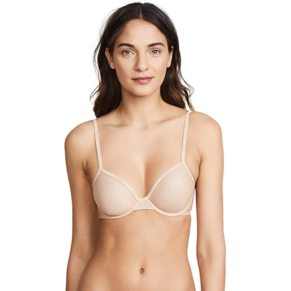 sheer calvin klein bralette