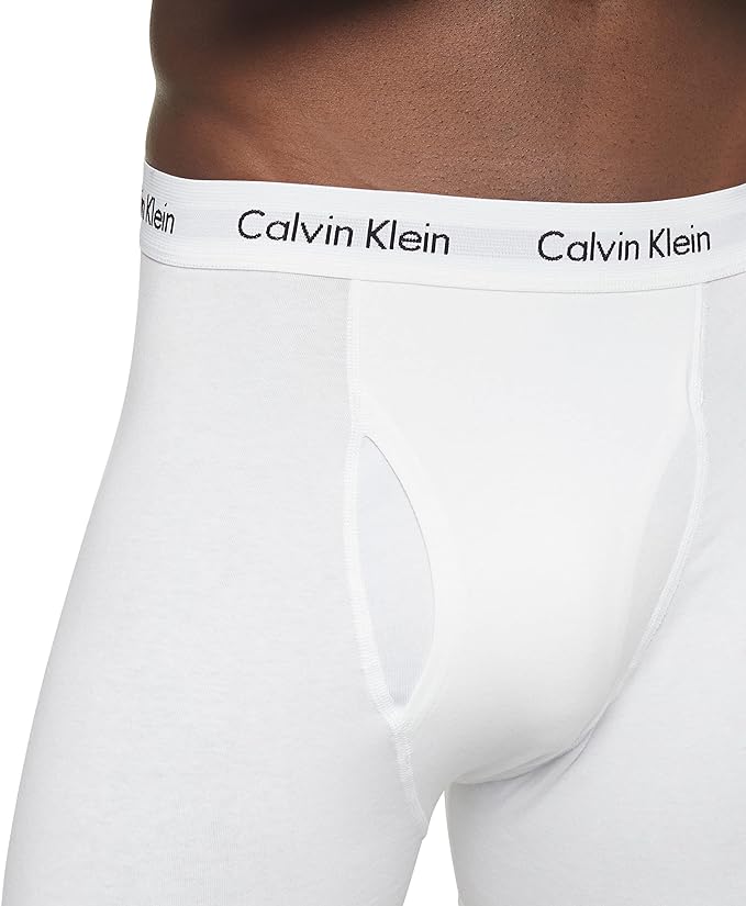 Мужские трусы-боксеры Calvin Klein из хлопка-стрейча в 7 упаковок