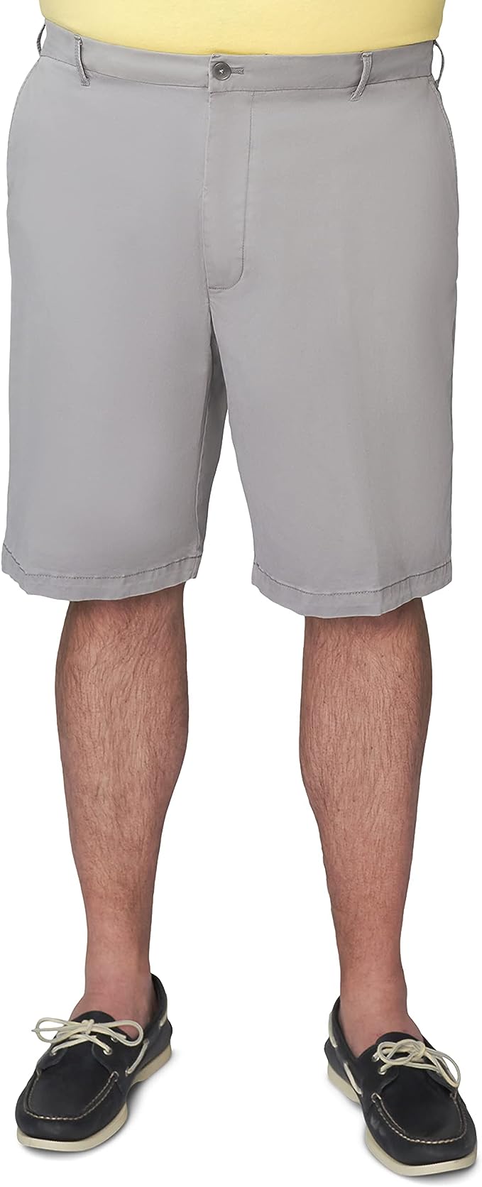 IZOD Men's Classic Flat Front Chino Short - Picture 14 of 21