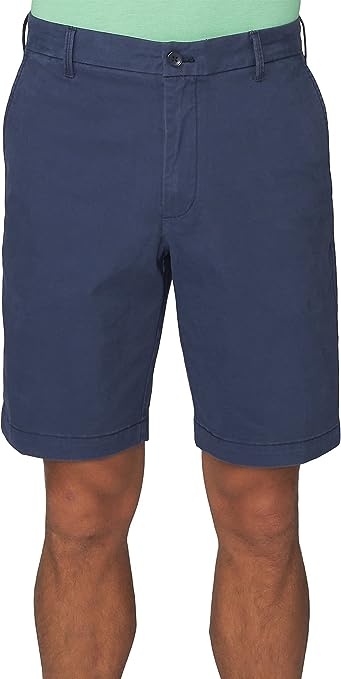 IZOD Men's Classic Flat Front Chino Short - Picture 20 of 21