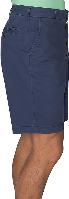 IZOD Men's Classic Flat Front Chino Short - Picture 21 of 21
