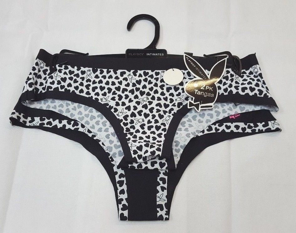 PLAYBOY Intimates 2 Pack Tangas No Panty Lines 2PKTG054 - Bild 3 von 4