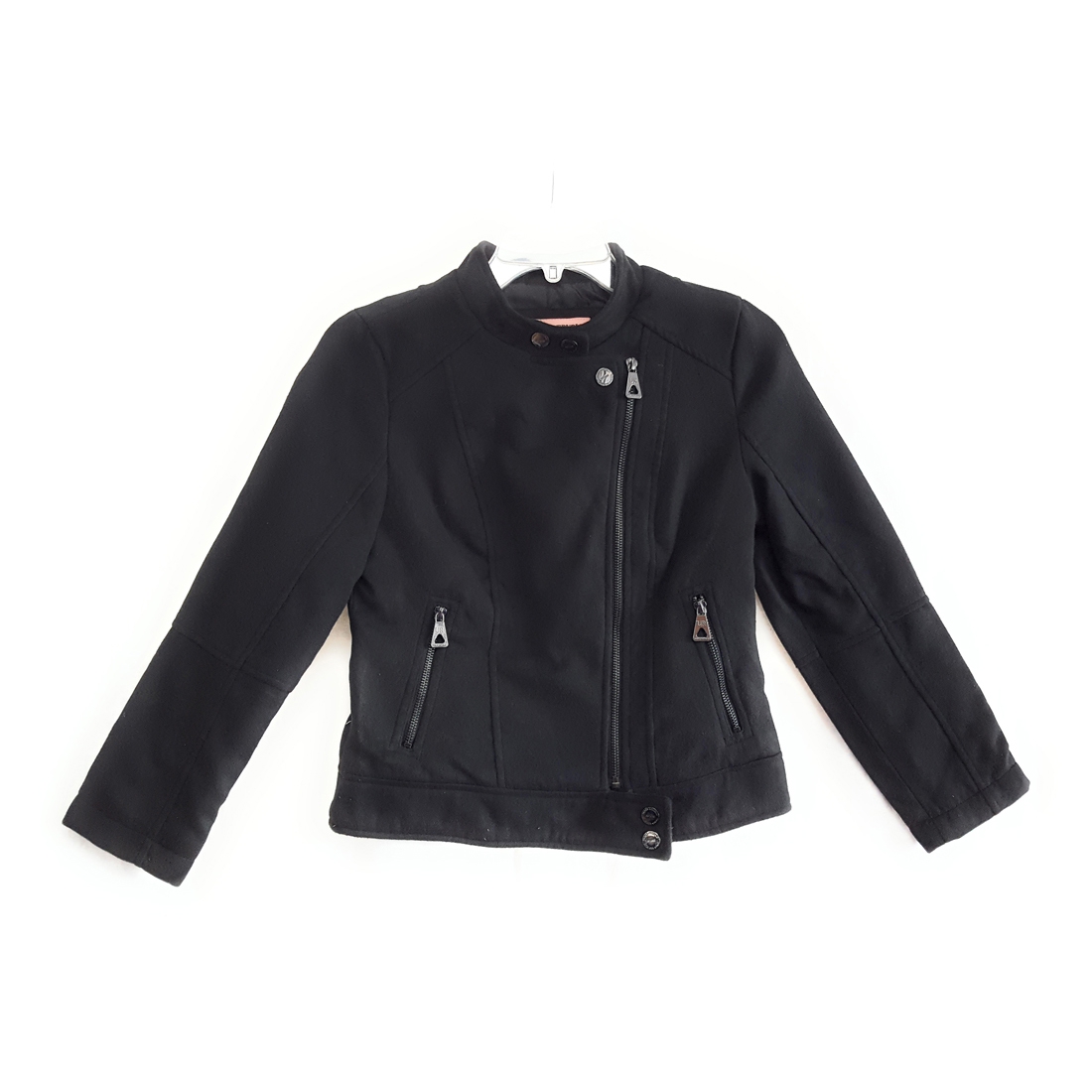 Urban Republic Big Girls Faux PU Jacket 10//12 Black