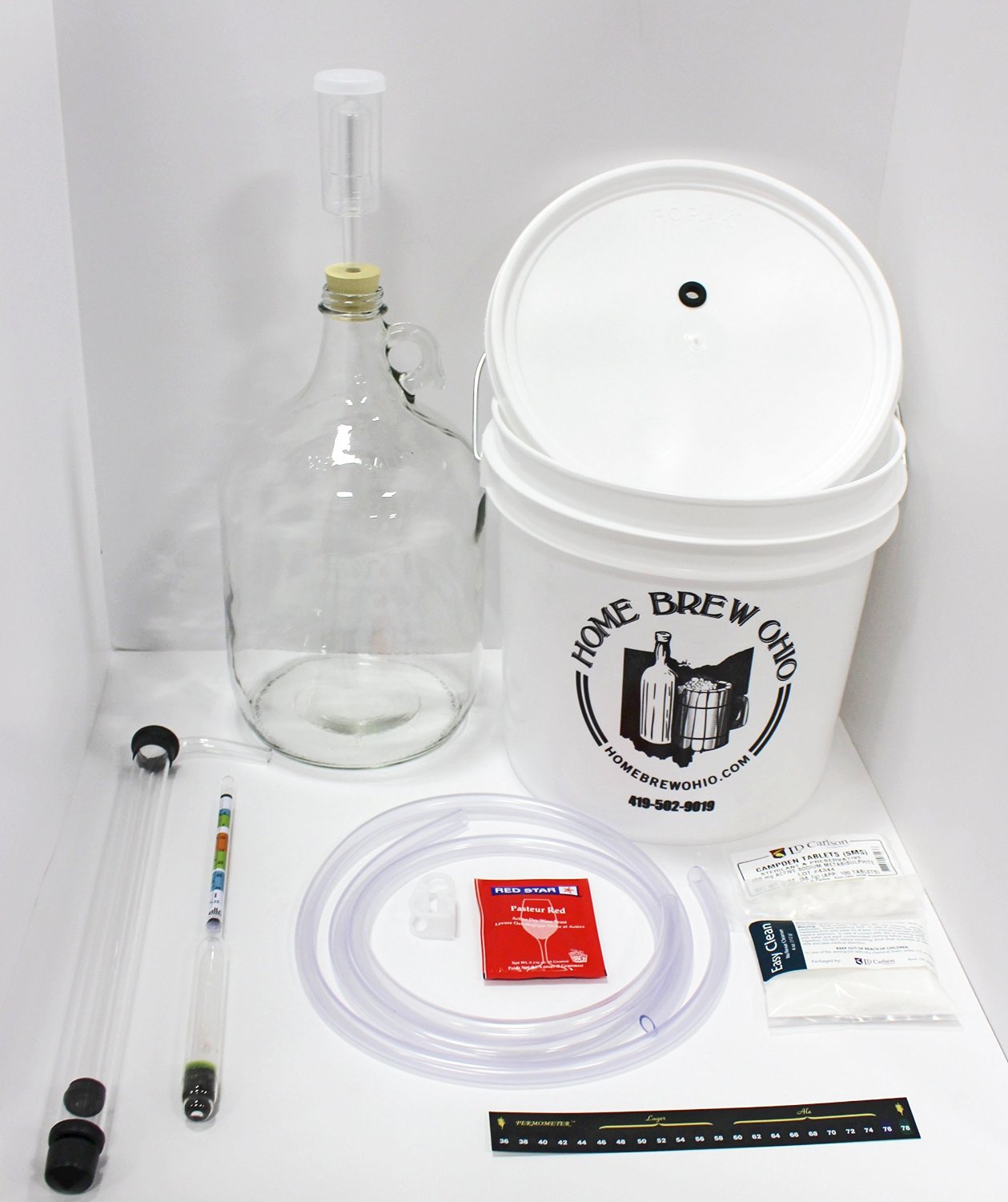 Starter Mead Making Kit (1 gallon batch with bucket) 742436725491 eBay