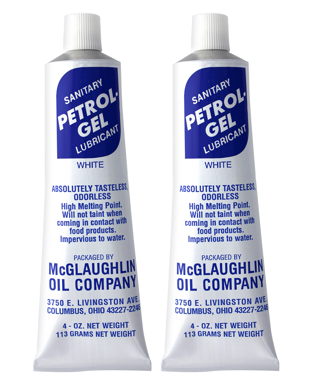 2 Pack) Petrol Gel Food Grade Equipment LubricantNSF (2/4 oz. Tube) | eBay