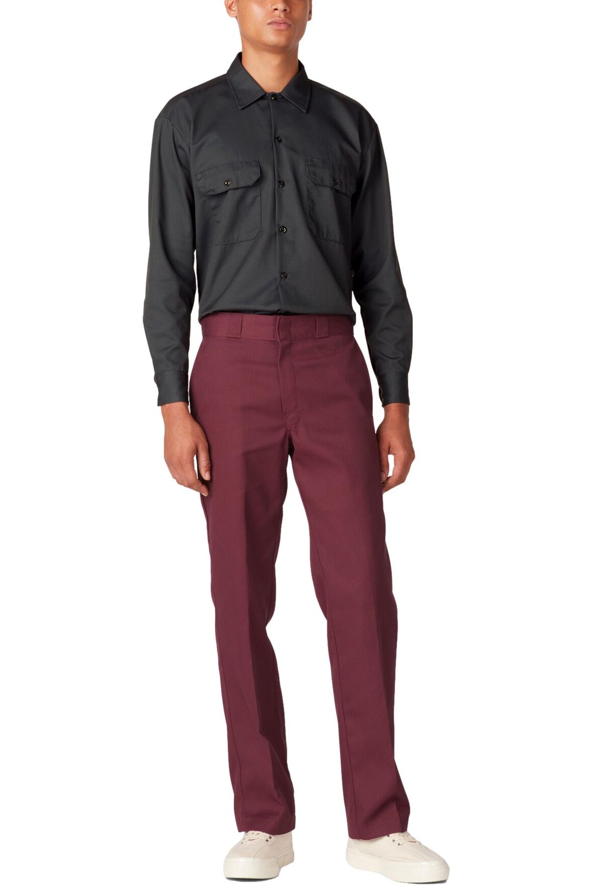 Dickies 574 Men's Long Sleeve Work Shirt - Picture 13 of 46