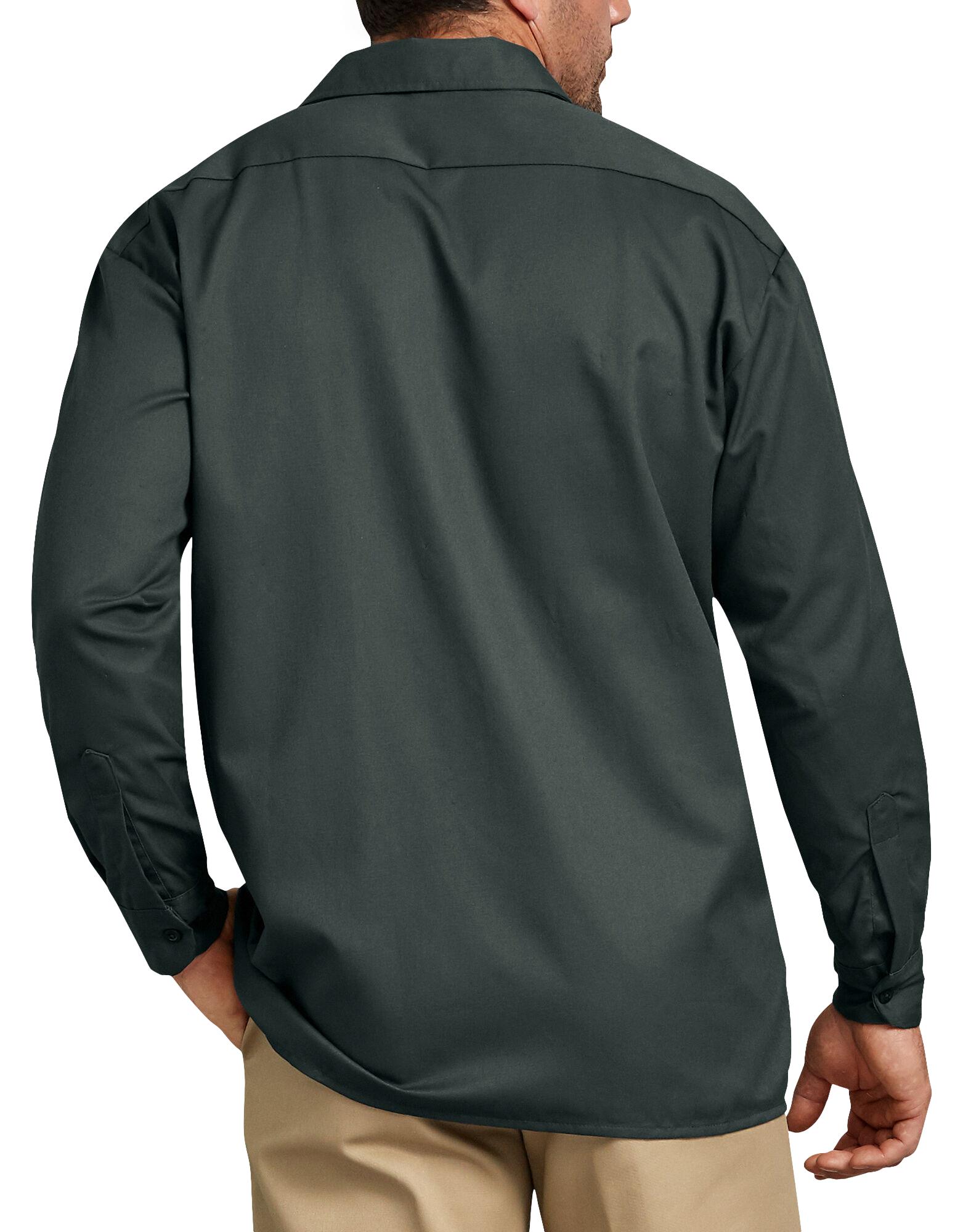 Dickies 574 Men's Long Sleeve Work Shirt - Picture 29 of 46