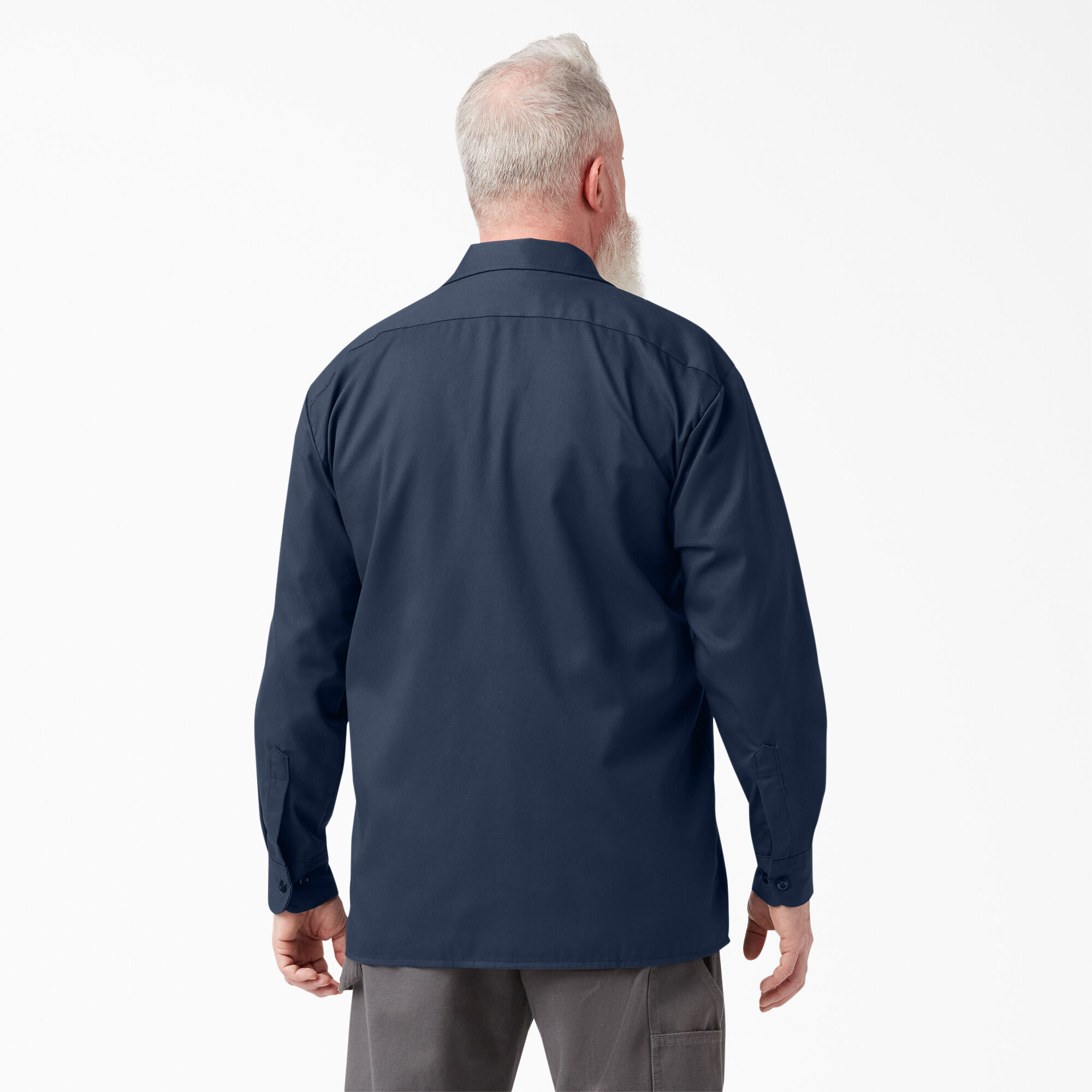 Dickies 574 Men's Long Sleeve Work Shirt - Picture 36 of 46