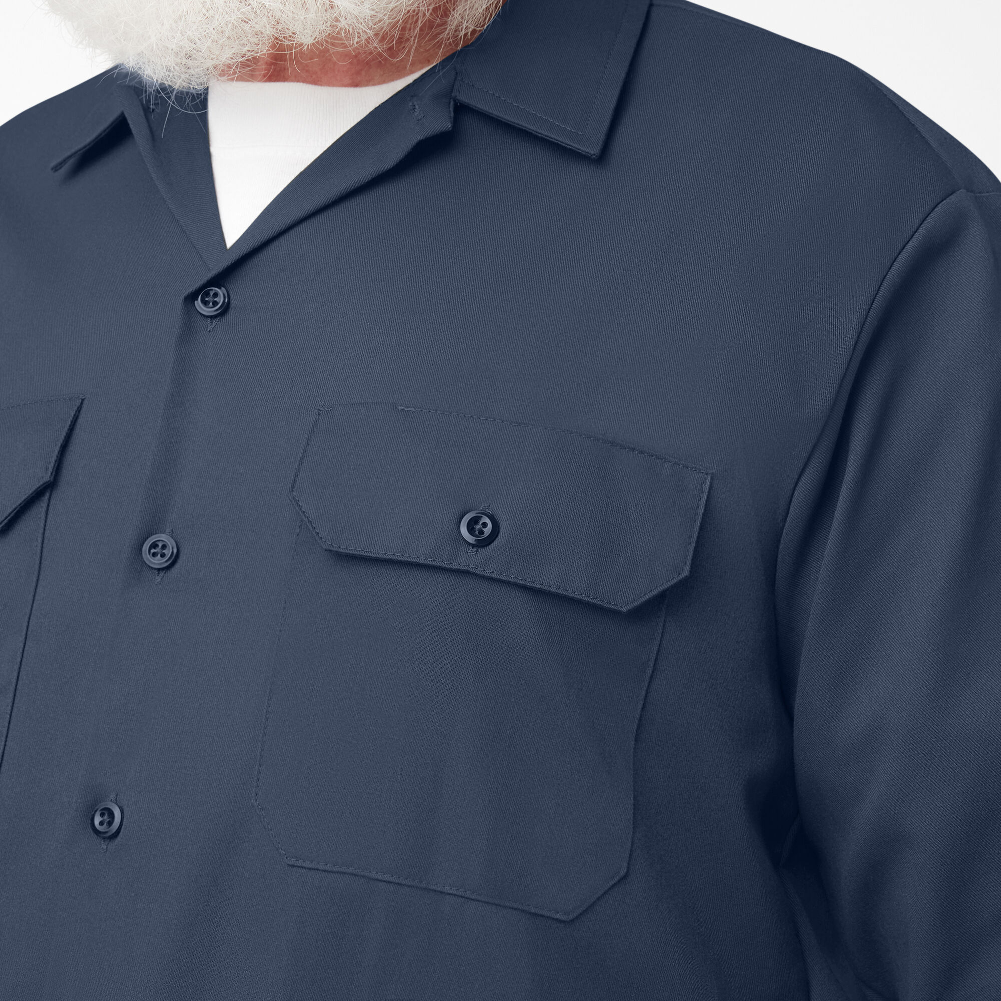 Dickies 574 Men's Long Sleeve Work Shirt - Picture 39 of 46