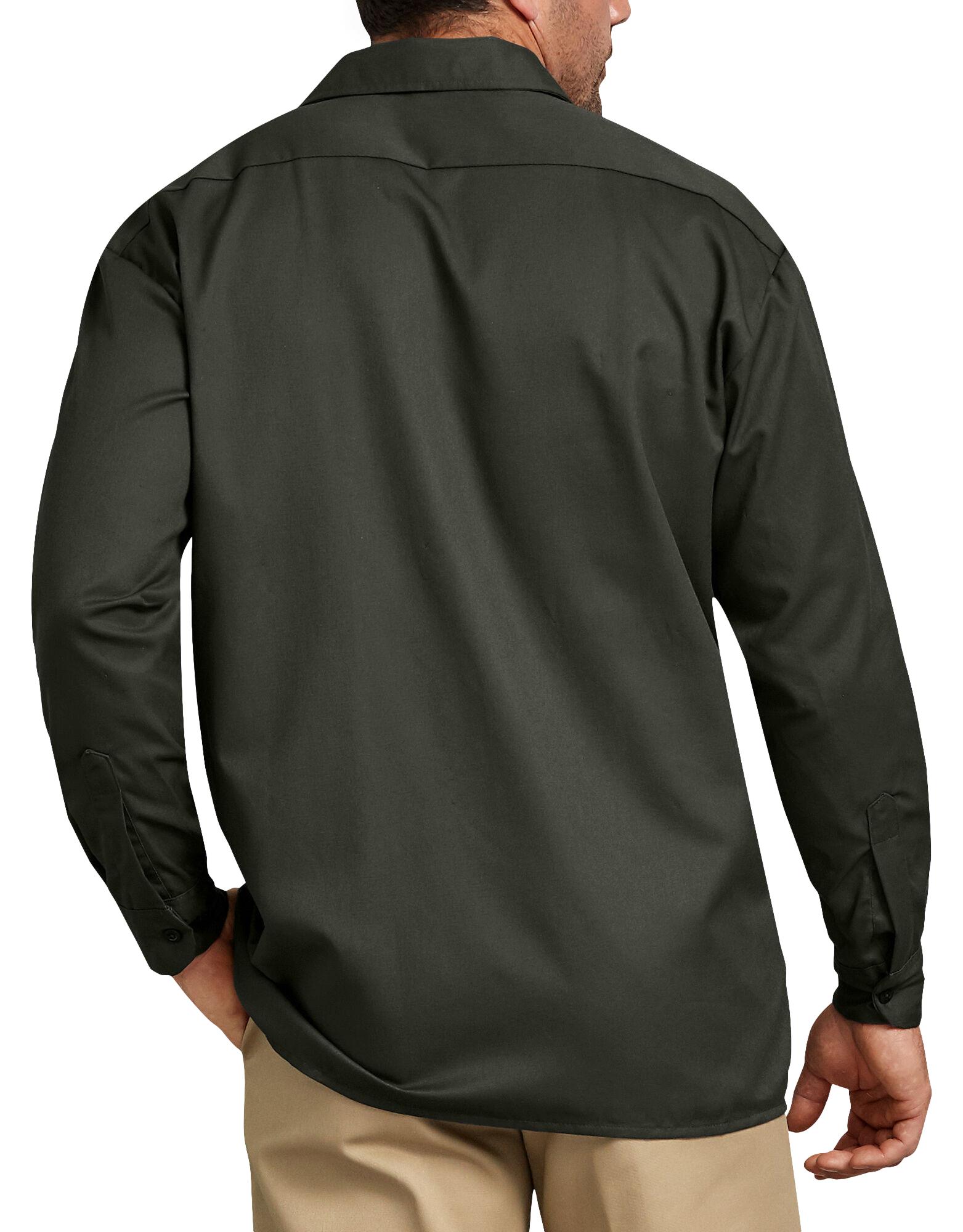 Dickies 574 Men's Long Sleeve Work Shirt - Picture 41 of 46