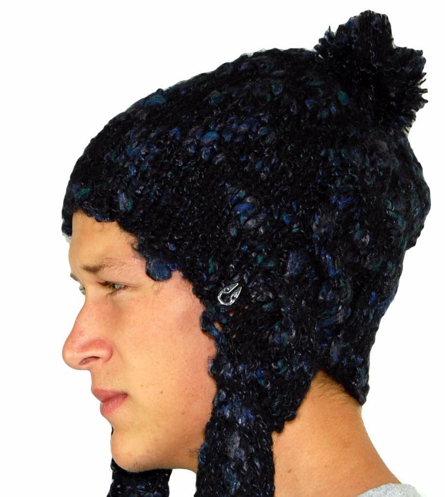 New Nixon Unisex Hampton Beanie With Pom - Picture 3 of 6