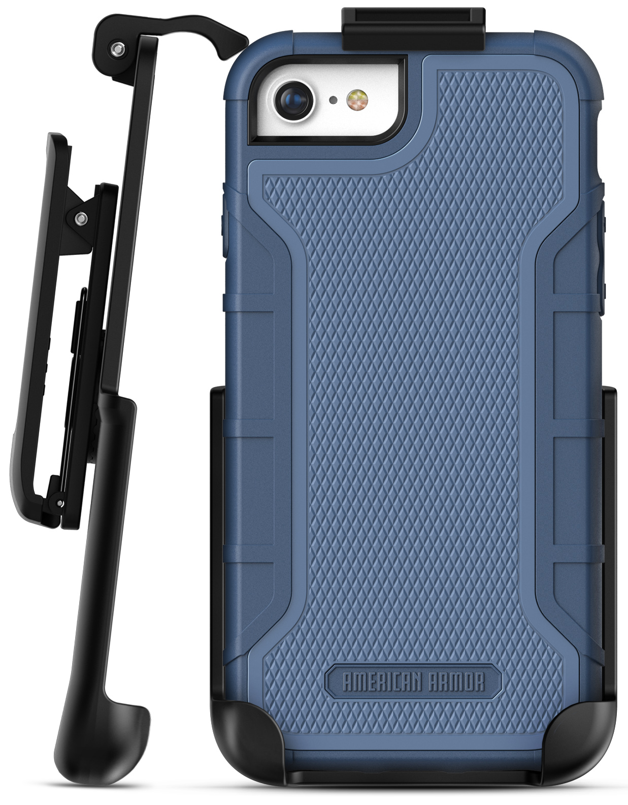 Apple iPhone 6 Belt Case w/ Build in Screen Protector, Rugged Cover w/ Holster - Picture 13 of 24