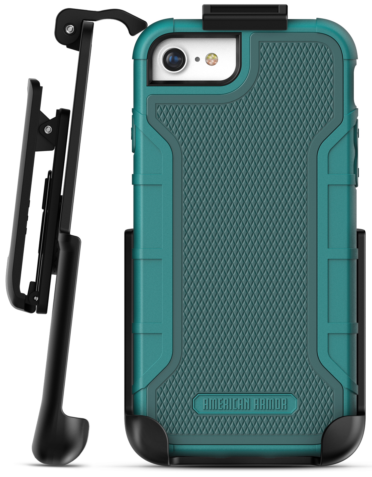 Apple iPhone 6 Belt Case w/ Build in Screen Protector, Rugged Cover w/ Holster - Picture 19 of 24