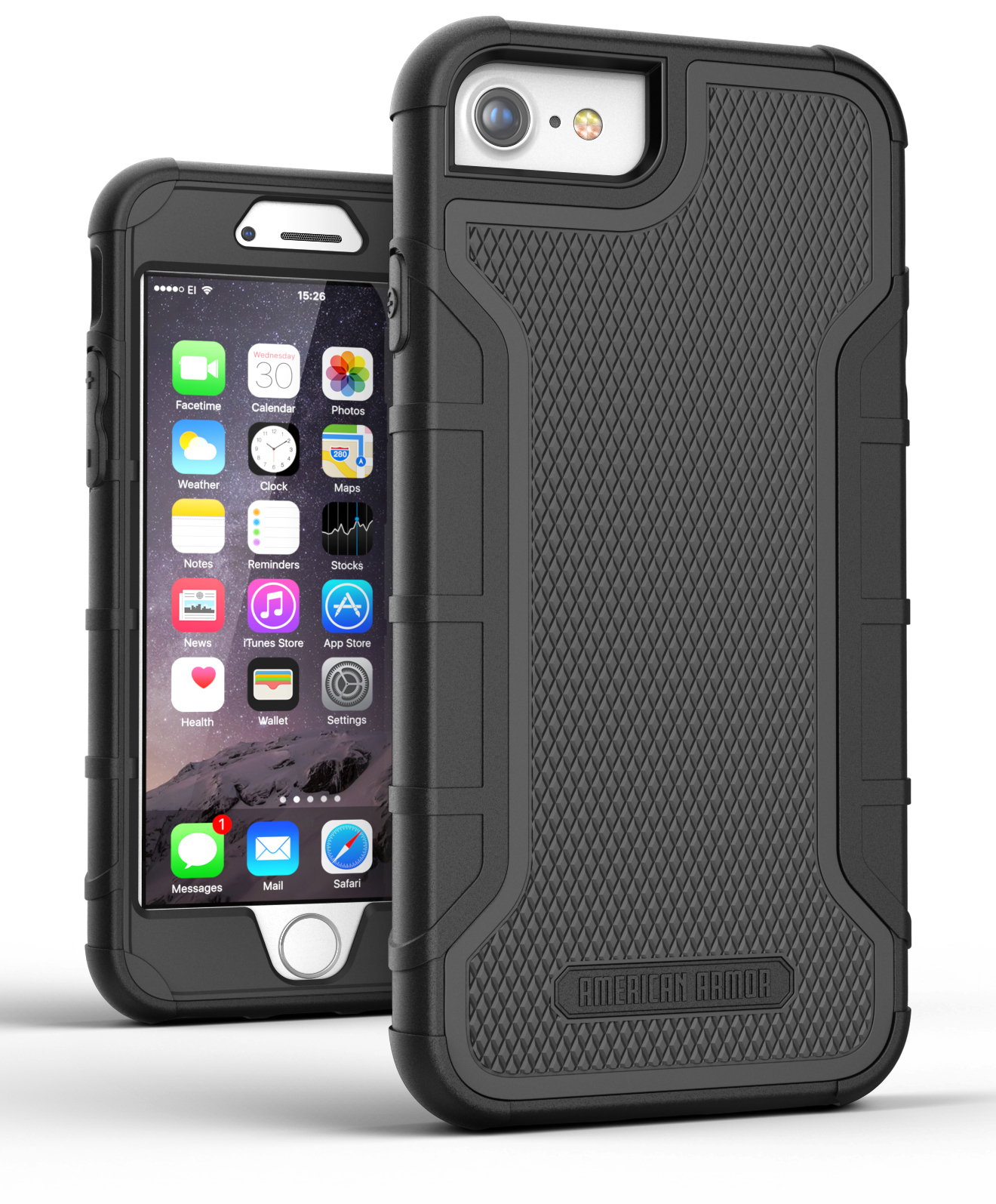 Apple iPhone 6 Belt Case w/ Build in Screen Protector, Rugged Cover w/ Holster - Picture 8 of 24
